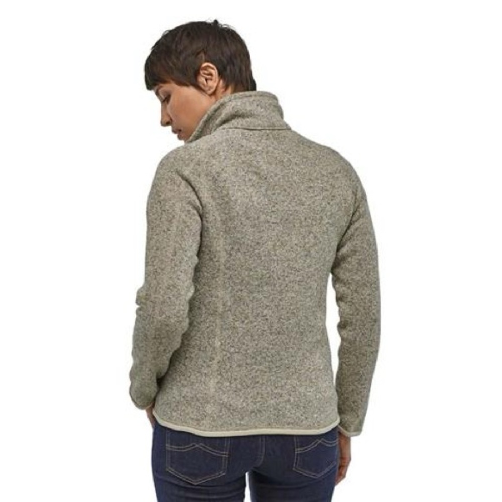 Patagonia W's Better Sweater 1/4 Zip Fleece Pullover - Pelican - Picture 2 of 5